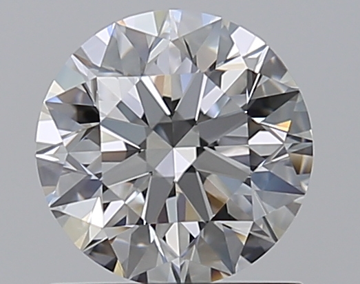 1 CaratE-VVS2 EX Cut Round Diamond