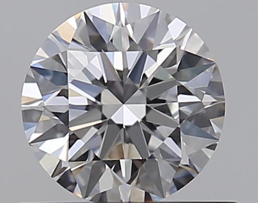 0.56 CaratD-IF EX Cut Round Diamond