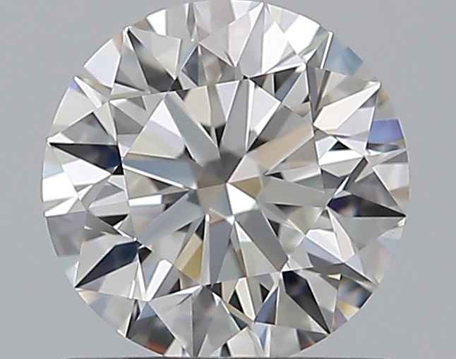 0.78 CaratF-VVS2 EX Cut Round Diamond