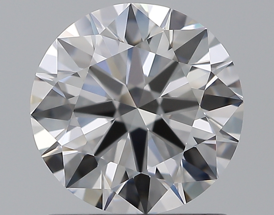 1.21 CaratD-VVS2 EX Cut Round Diamond