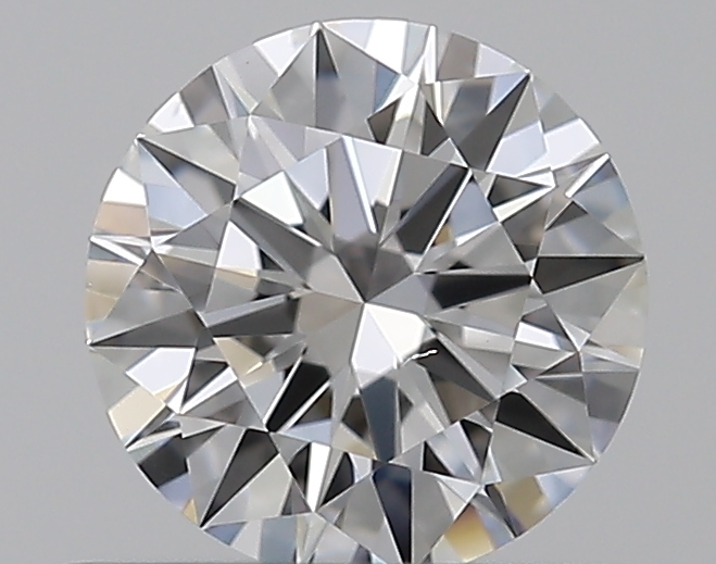 0.5 CaratF-VS2 EX Cut Round Diamond