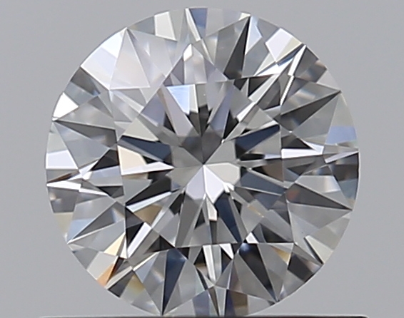 0.62 CaratE-VS1 EX Cut Round Diamond