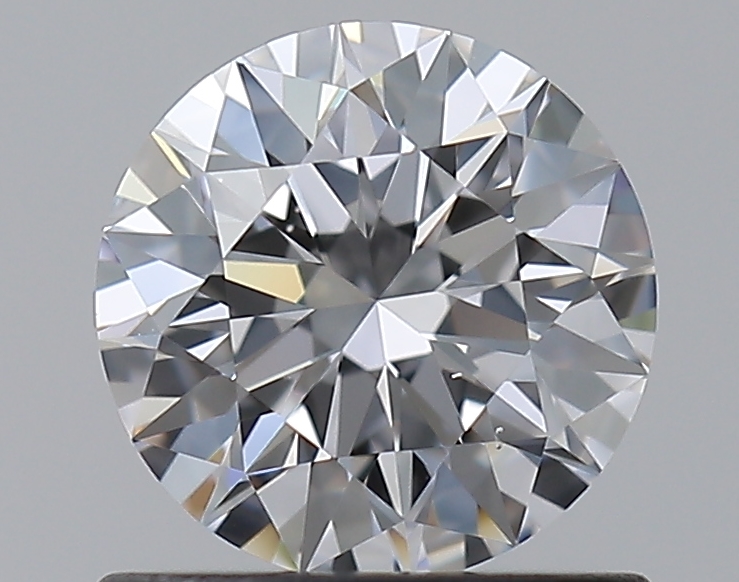 0.81 CaratD-VS2 EX Cut Round Diamond