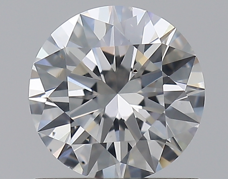 0.81 CaratG-SI1 EX Cut Round Diamond