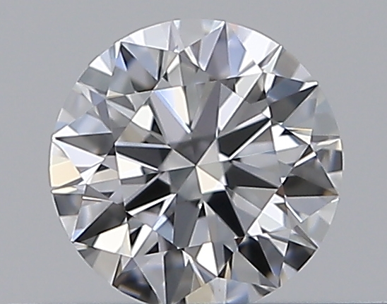 0.3 CaratD-VVS1 EX Cut Round Diamond