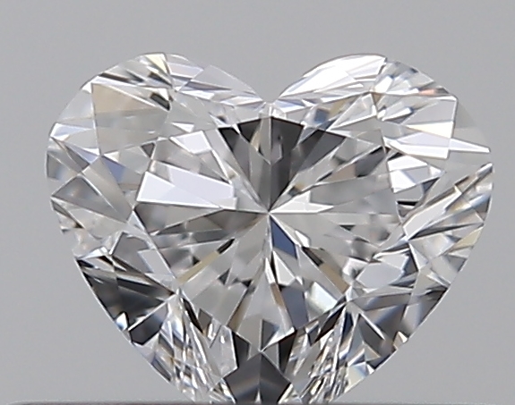 0.37 CaratD-VVS2 - Cut Heart Diamond