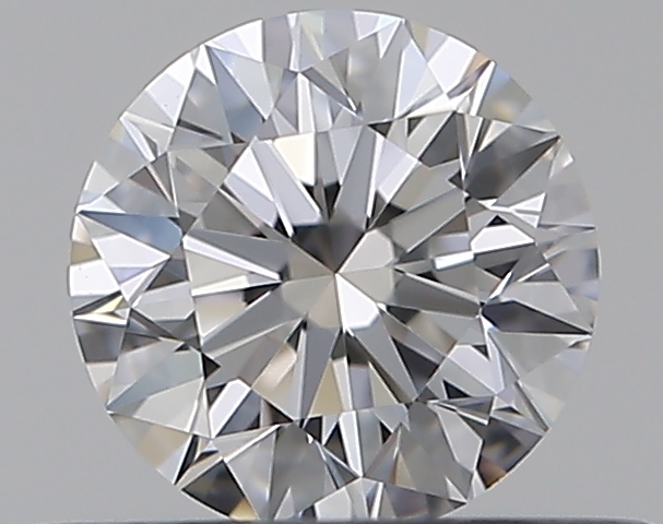 0.4 CaratD-VVS2 EX Cut Round Diamond