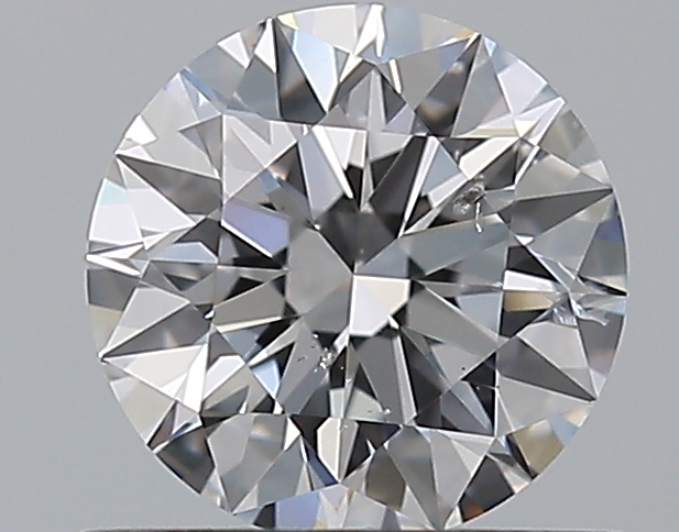0.7 CaratD-SI2 EX Cut Round Diamond