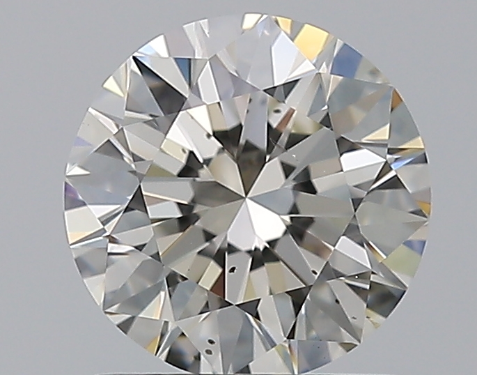 1.29 CaratJ-SI1 EX Cut Round Diamond