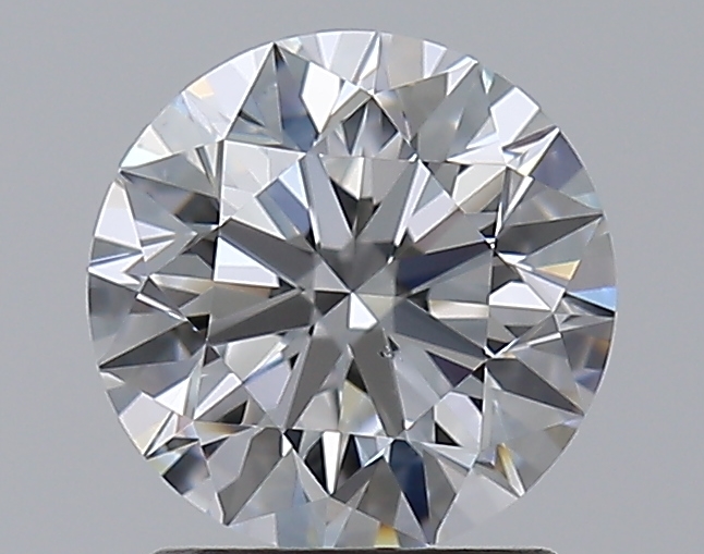 1.51 CaratD-VS2 EX Cut Round Diamond
