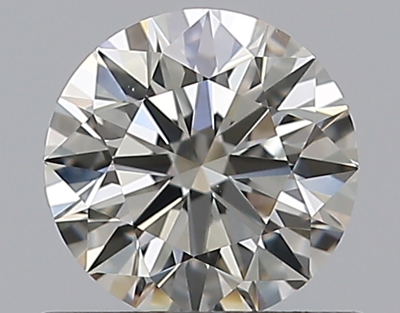 0.55 CaratJ-VS2 EX Cut Round Diamond