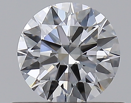 0.5 CaratD-VS1 EX Cut Round Diamond