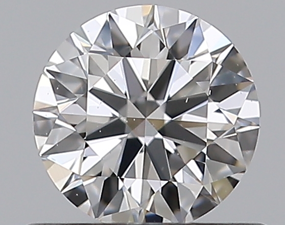 0.5 CaratD-SI1 EX Cut Round Diamond