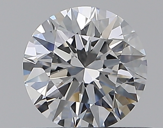 0.5 CaratF-VS2 EX Cut Round Diamond