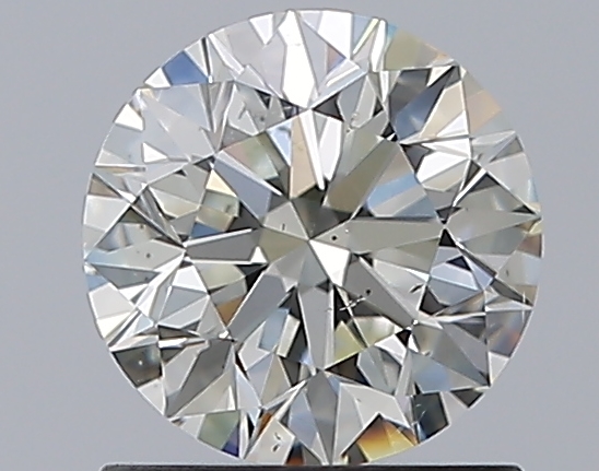 1.02 CaratJ-SI1 EX Cut Round Diamond