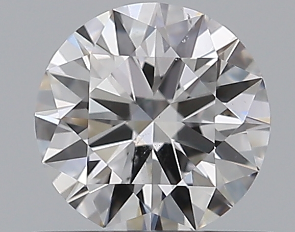 0.51 CaratE-SI1 EX Cut Round Diamond