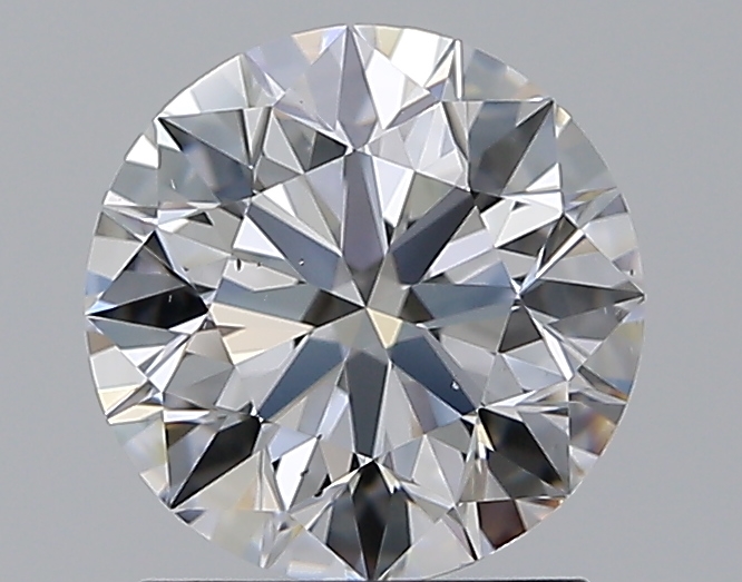 1.51 CaratD-VS2 EX Cut Round Diamond
