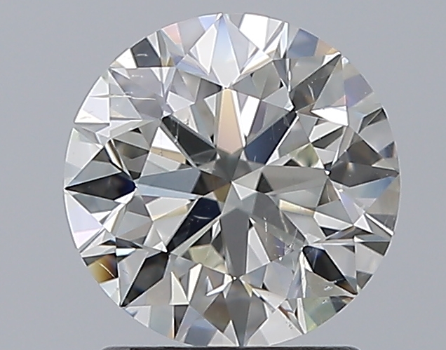 1.51 CaratJ-SI2 EX Cut Round Diamond