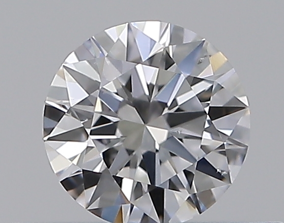 0.3 CaratD-SI1 EX Cut Round Diamond