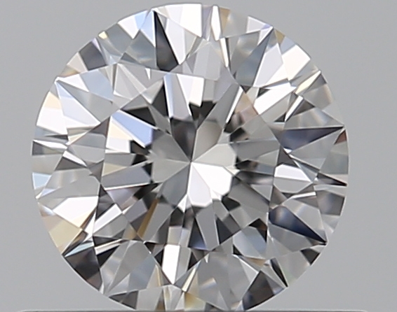 0.52 CaratD-IF EX Cut Round Diamond