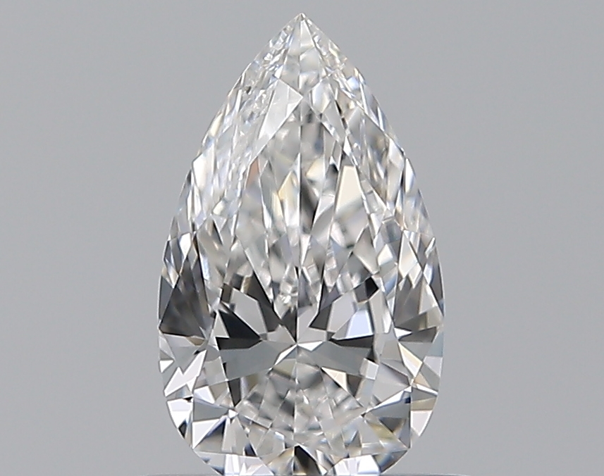 0.5 CaratE-VVS1 - Cut Pear Diamond