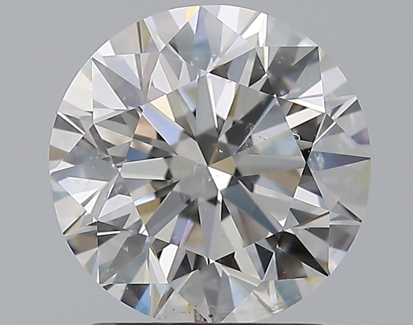 2.01 CaratG-SI2 EX Cut Round Diamond