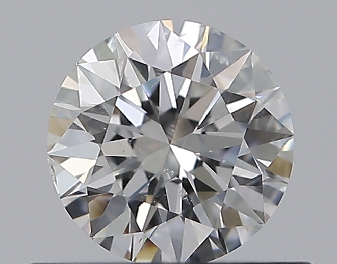 0.5 CaratF-SI2 EX Cut Round Diamond