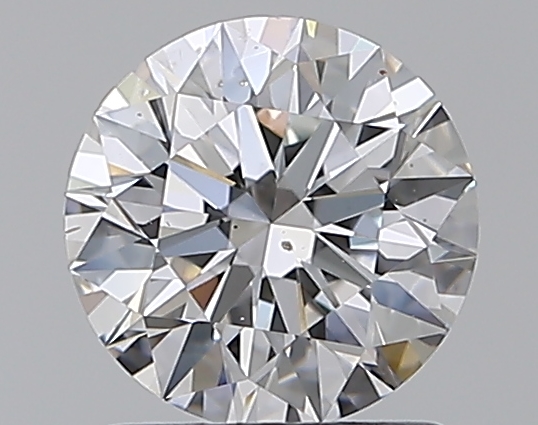 1.29 CaratF-SI1 EX Cut Round Diamond