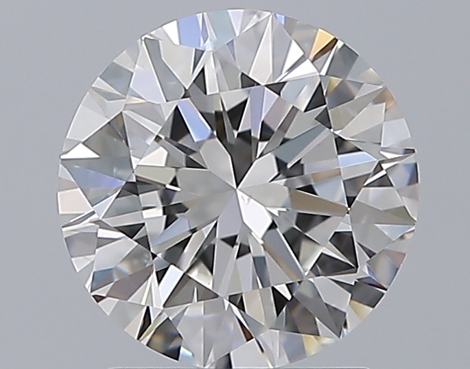 2 CaratF-VS2 EX Cut Round Diamond
