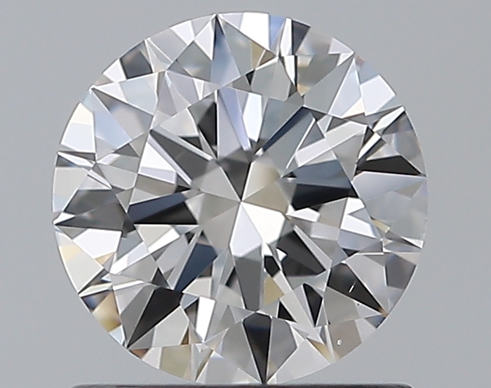 0.96 CaratD-VS2 EX Cut Round Diamond