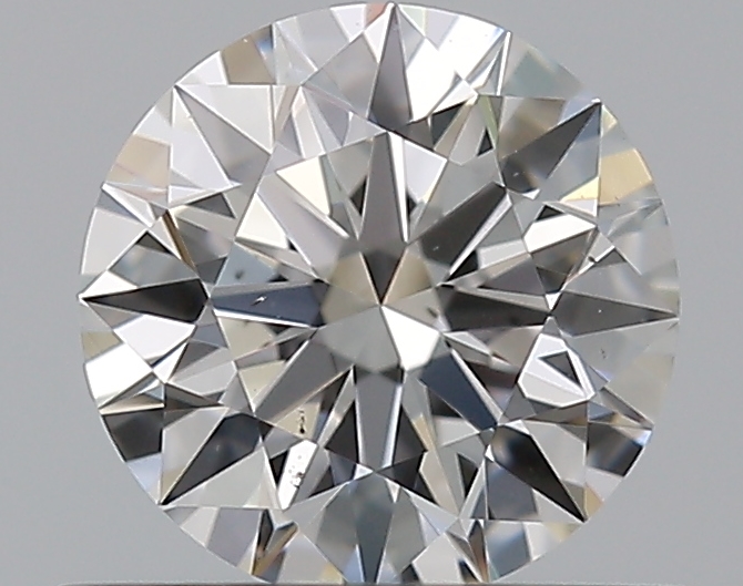 0.59 CaratF-VS2 EX Cut Round Diamond