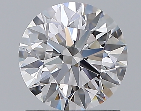 1.1 CaratD-VVS2 EX Cut Round Diamond