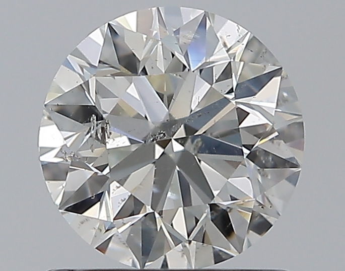 1 CaratH-SI2 EX Cut Round Diamond