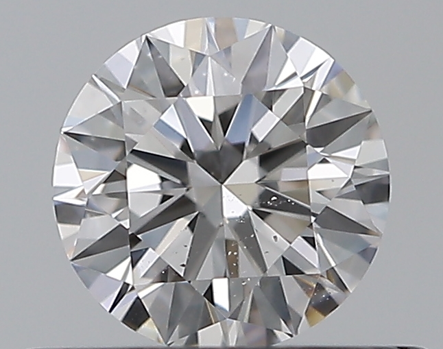 0.42 CaratD-SI1 EX Cut Round Diamond