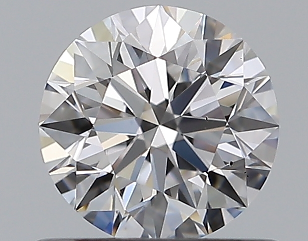 0.61 CaratD-VS2 EX Cut Round Diamond