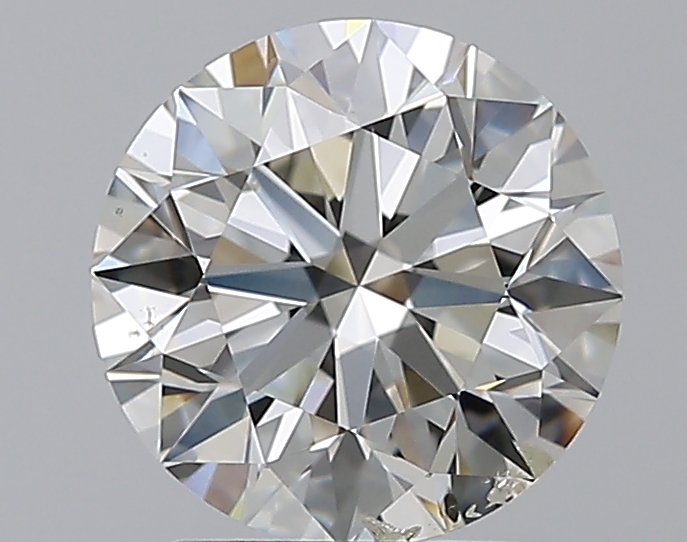 2.01 CaratI-SI2 EX Cut Round Diamond