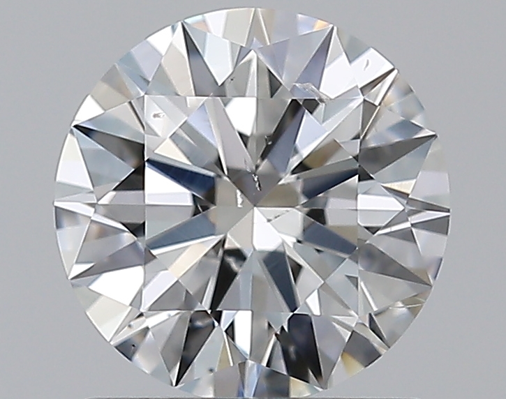 0.96 CaratF-SI1 EX Cut Round Diamond