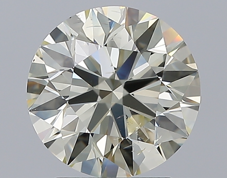 2.5 CaratN-SI2 EX Cut Round Diamond