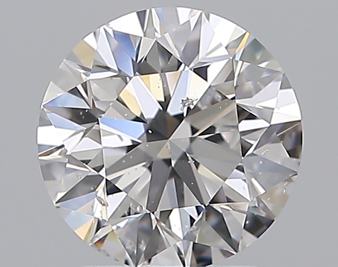 2 CaratD-SI2 EX Cut Round Diamond