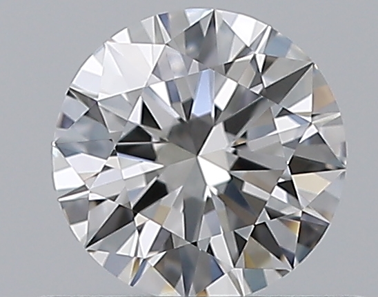 0.5 CaratE-VVS1 EX Cut Round Diamond