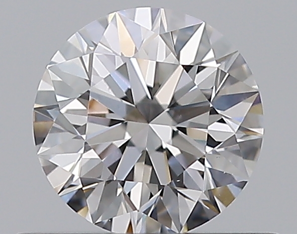 0.5 CaratD-VS2 EX Cut Round Diamond