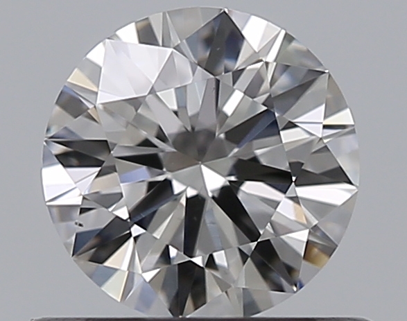 0.5 CaratE-VS2 EX Cut Round Diamond
