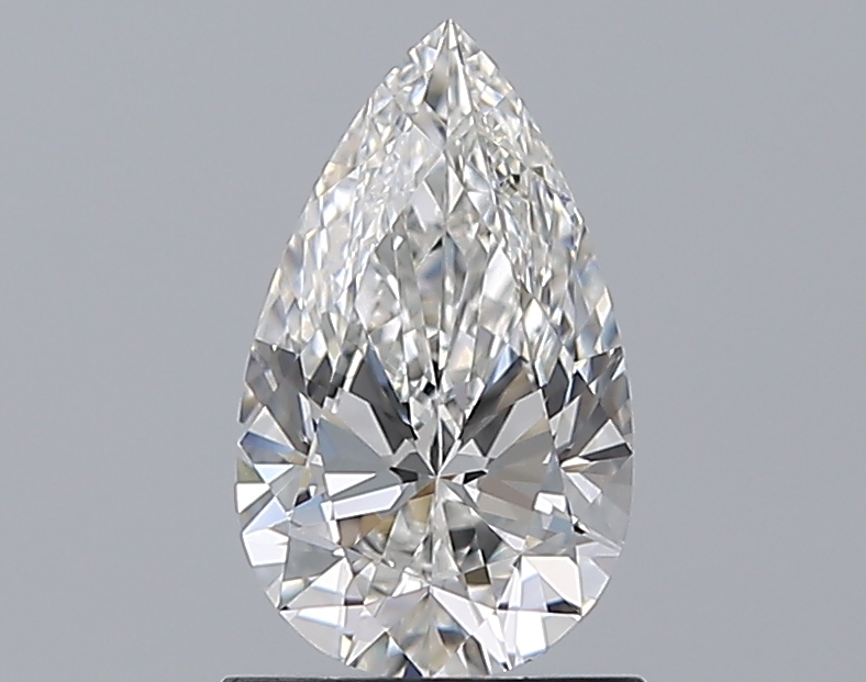 1 CaratG-VVS1 - Cut Pear Diamond
