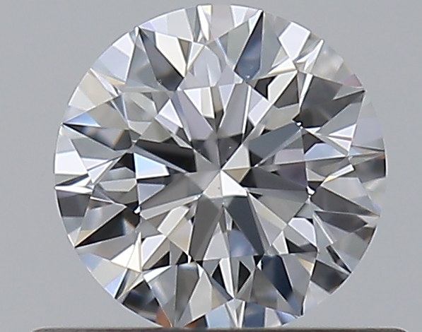 0.51 CaratD-VS2 EX Cut Round Diamond