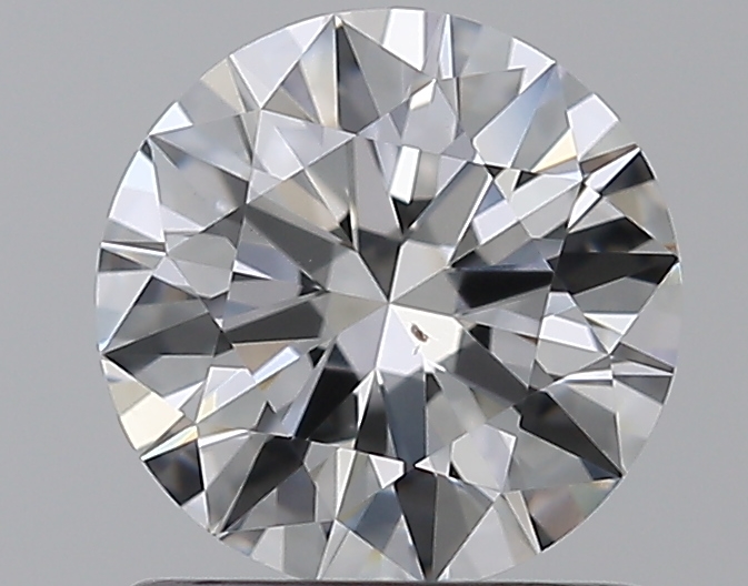 1 CaratE-VS2 EX Cut Round Diamond