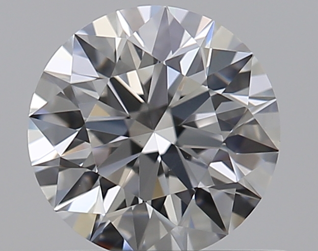 0.59 CaratF-VS2 EX Cut Round Diamond
