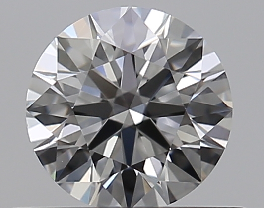 0.5 CaratE-VVS2 EX Cut Round Diamond