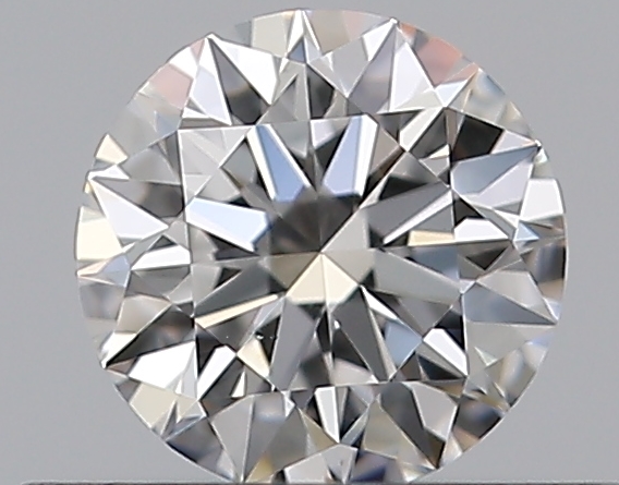 0.37 CaratE-VS2 EX Cut Round Diamond