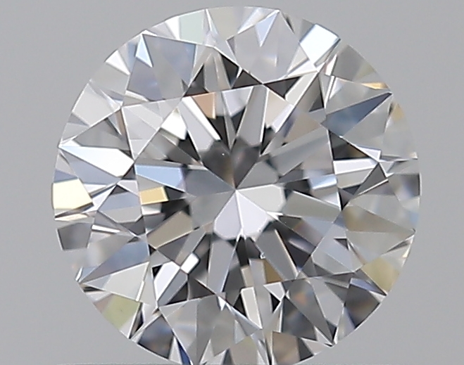 0.63 CaratD-VS2 EX Cut Round Diamond