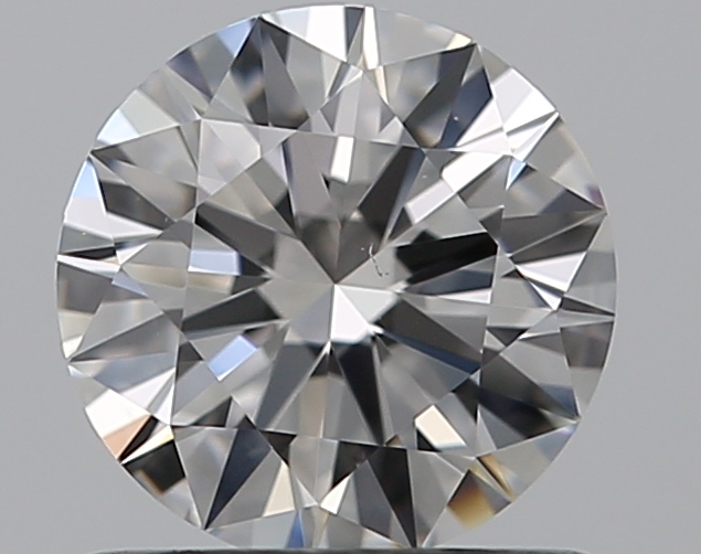 0.75 CaratF-VS2 EX Cut Round Diamond